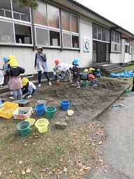 木浦保育園の秋