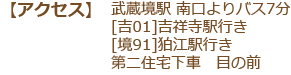 鶏鳴幼稚園アクセス