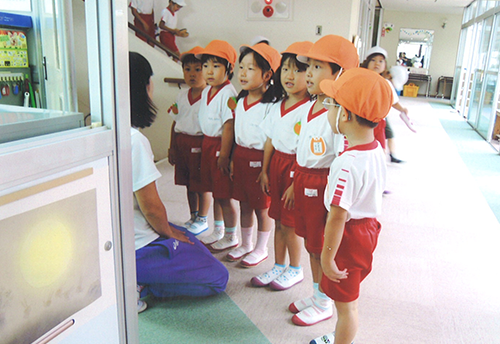 欠席者報告「今日の〇〇ぐみのお休みは・・」