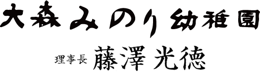 大森みのり幼稚園理事長 藤澤 光徳