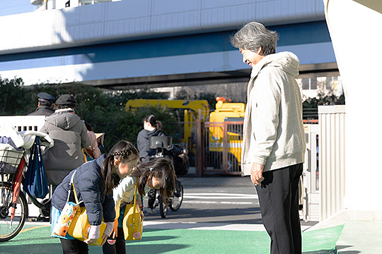 基本的生活習慣の指導の様子