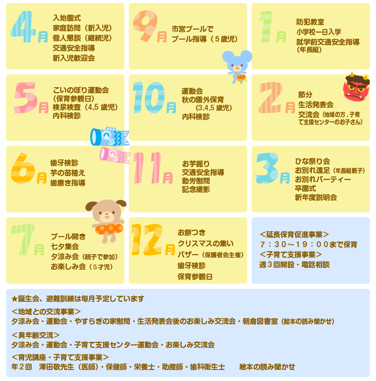 年間行事