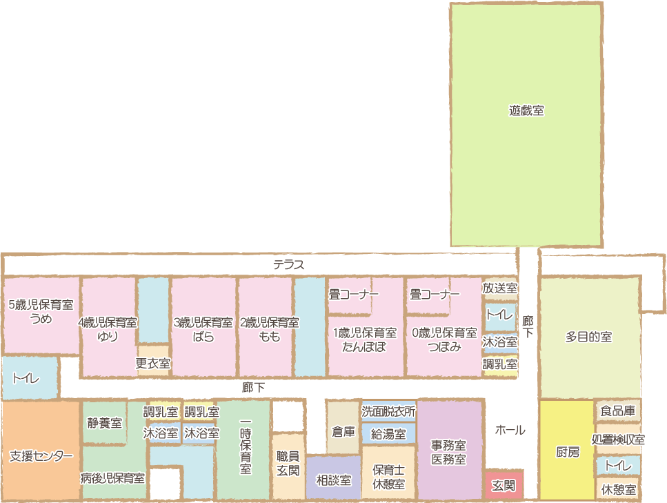 園舎平面図