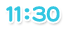 １１：３０