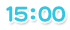 １５：００