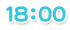 １８：００