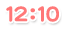 １２：１０