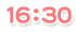 １６：３０