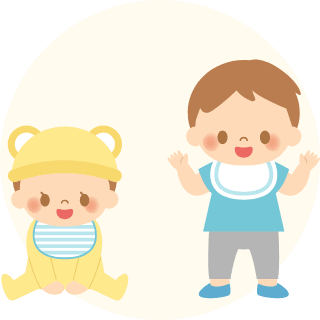 0・1・2才児のイラスト