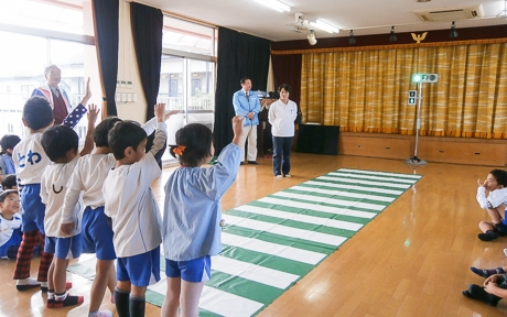 写真:交通安全教室