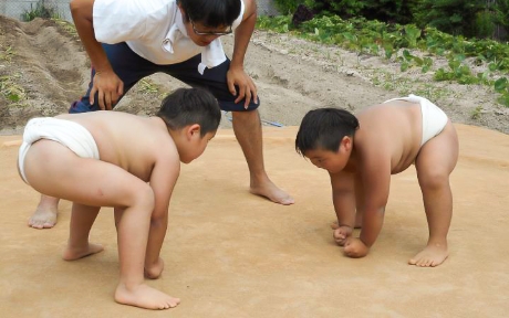 写真：すもう大会