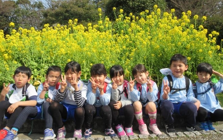 写真:春の遠足