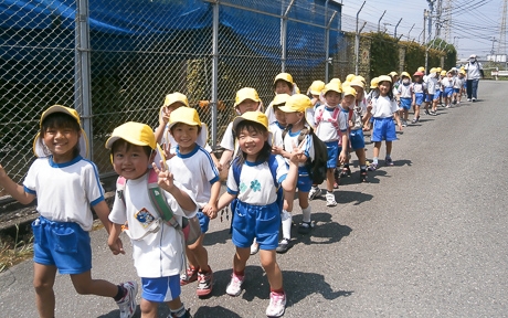 写真：お別れ遠足